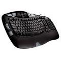 Klávesnice LOGITECH Wave, černo-šedá (black-grey)