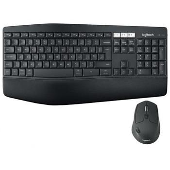 Sada bezdrátové klávesnice a myši LOGITECH MK850 Performance, CZ, černá (black)