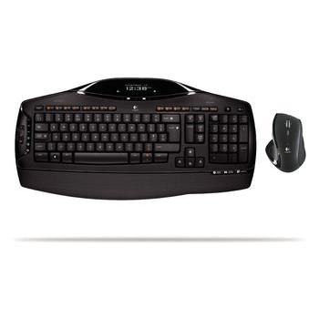 Sada bezdrátové klávesnice a myši LOGITECH Cordless Desktop MX 5500, černá