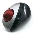 Trackball LOGITECH Cordless TrackMan Optical, černo-stříbrný (black-silver)