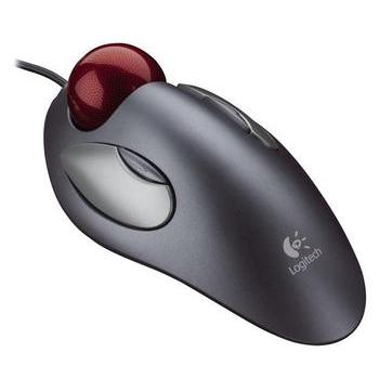 Trackball LOGITECH  TrackMan Marble Mouse, šedá (grey)