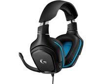 Obrázek k produktu: LOGITECH G432, černá/modrá (black/blue)