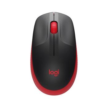 Bezdrátová myš LOGITECH M190, červená (red)