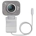 Logitech HD webkamera StreamCam C980 / FullHD / USB-C / bílá