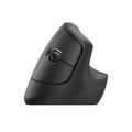 LOGITECH Lift For Business/Ergonomická/Optická/Pro praváky/4 000DPI/Bezdrátová USB + Bluetooth/Grafi
