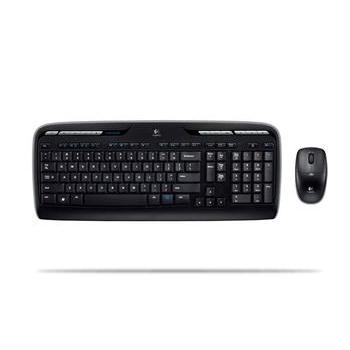 Sada bezdrátové klávesnice a myši LOGITECH Wireless Desktop MK300