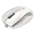 Myš LOGITECH Corded Mouse M125, bílá (white)