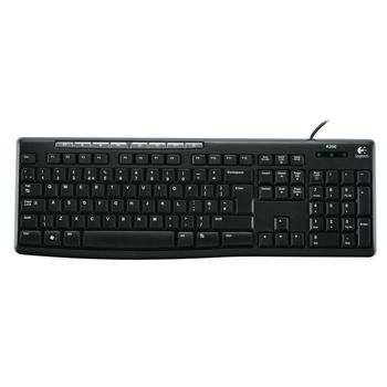 Klávesnice LOGITECH Media Keyboard K200