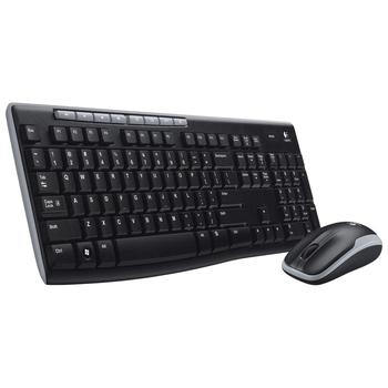 Sada bezdrátové klávesnice a myši LOGITECH Wireless Combo MK260