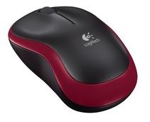 Obrázek k produktu: LOGITECH  Wireless Mouse M185, červená (red)