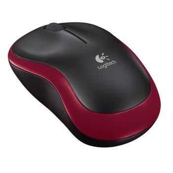 Bezdrátová myš LOGITECH Wireless Mouse M185 910-002240 červená (red)