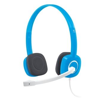 Sluchátka LOGITECH  Stereo Headset H150, Blueberry