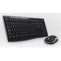 Obrázek k produktu: Sada bezdrátové klávesnice a myši LOGITECH  MK270, černý (black)