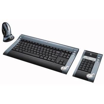 Sada bezdrátové klávesnice a myši LOGITECH diNovo Media Desktop Laser