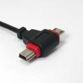  Logo kabelová redukce USB, A plug/mini+micro, 1 m
