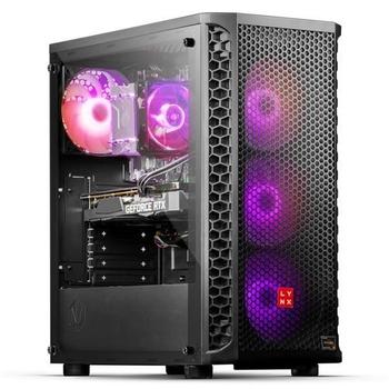 Herní počítač LYNX Challenger Ryzen 7, černý (black)