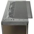 MICRONICS skříň MASTER T4000/ bez zdroje/ ATX/ 1x USB3.0/ 2x USB2.0/ boční sklo/ přední ALU/ černá