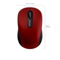 Microsoft Bluetooth 4.0 Mobile Mouse 3600, tmavě červená