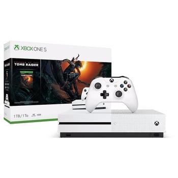 Herní konzole MICROSOFT XBOX ONE S 1 TB + Shadow of Tomb Raider + FIFA 20