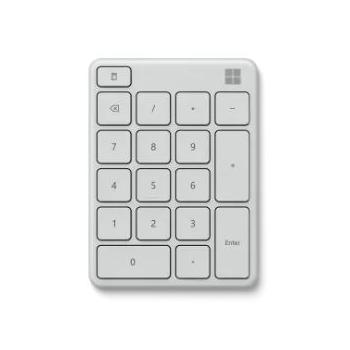 Microsoft Numerická Bluetooth klávesnice Wireless Number Pad, Glacier