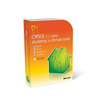 Kancelářský software MICROSOFT Office pro studenty a domácnosti 2010
