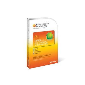 Kancelářský software MICROSOFT Office pro studenty a domácnosti 2010 (PKC)