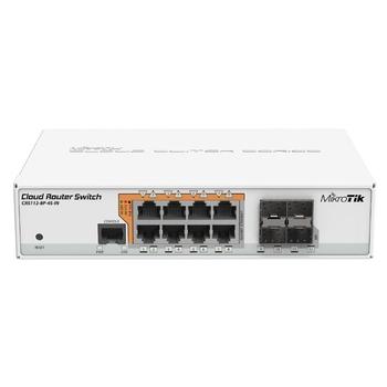 MikroTik CRS112-8P-4S-IN  Cloud Router Switch