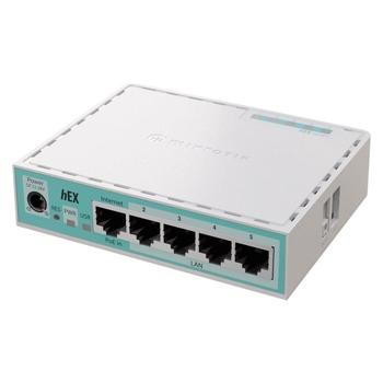 MikroTik E50UG hEX, 2x 950 MHz, 512 MB RAM, 5x GbE, L4