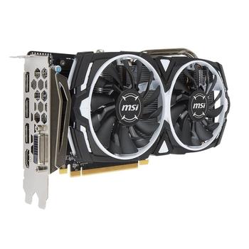MSI Radeon RX 570 ARMOR 4G OC / PCI-E / 4GB / HDMI / DL-DVI-D / 3xDP / active
