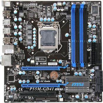 Základní deska MSI P55M-GD41