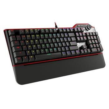 Mechanická klávesnice Genesis RX85 RGB, US layout, software, Kailh Brown switch