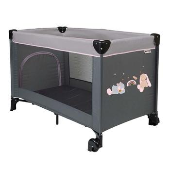 Dětská postýlka NATTOU Postýlka cestovní s kolečky PS