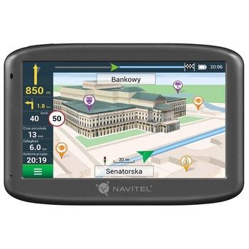 NAVITEL GPS navigace do auta E505 Magnetic/ 5" displej/ rozlišení 480 x 272/ mini USB + magnetický d