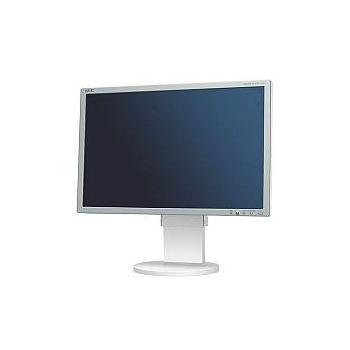 22" LCD monitor NEC EA221WM, stříbrno-bílý (silver-white)