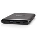NEDIS PowerBank UPBK20010BK/ 20 000 mAh/ USB-A / C výstup 3.0 A/ Micro USB / USB-C vstup/ černá