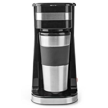 Kávovar NEDIS KACM300FBK, černý (black)