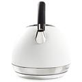 NEDIS rychlovarná konvice/ objem 1,8 l/ Soft-Touch/ 1850 - 2200 W/ nerezová ocel/ bílá