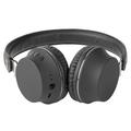 NEDIS sluchátka s látkovým povrchem/ vestavěný mikrofon/ na uši/ bezdrátová/ Bluetooth v5.0/ výdrž 1