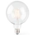 NEDIS Wi-Fi chytrá LED žárovka s vláknem/ E27/ G125/ 5W/ 230V/ 500lm/ 2700K/ teplá bílá/ stmívatelná