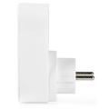 NEDIS Wi-Fi chytrá zásuvka/ monitor napájení/ 16A/ francouzský typ E/ Android/ iOS/ Nedis® SmartLife