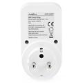 NEDIS Wi-Fi chytrá zásuvka/ monitor napájení/ 16A/ francouzský typ E/ Android/ iOS/ Nedis® SmartLife