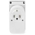 NEDIS Wi-Fi chytrá zásuvka/ venkovní/ monitor napájení/ 16A/ francouzský typ E/ IP44/ Android/ iOS/ 