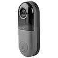 NEDIS Wi-Fi chytrý domovní zvonek s kamerou/ 1280x720/ 1Mpx/ IP53/ ovládání pomocí aplikace/ microSD