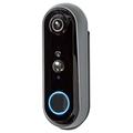 NEDIS Wi-Fi chytrý dveřní video telefon/ 1920x1080/ 2Mpx/ IP54/ snímač pohybu/ Cloud/MicroSD/ noční 