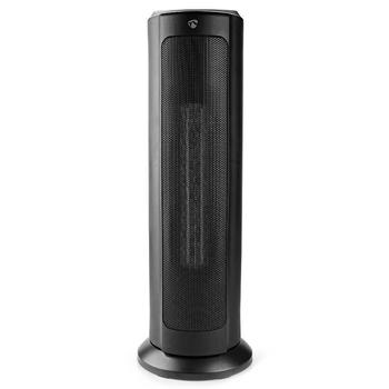 Chytrý sloupový ventilátor s topným tělesem NEDIS WIFIFNH10CBK