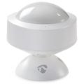 NEDIS Wi-Fi chytrý snímač pohybu/ kabelový/ vnitřní/ Android/ iOS/ Nedis® SmartLife/ adaptér/ bílý