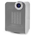 NEDIS Wi-Fi chytrý ventilátor s topným tělesem/ kompaktní/ termostat/ oscilace/ výkon 1800 W/ bílý