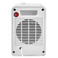 NEDIS Wi-Fi chytrý ventilátor s topným tělesem/ kompaktní/ termostat/ oscilace/ výkon 1800 W/ bílý