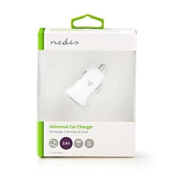 Nabíjecí autoadaptér NEDIS CCHAU240AWT