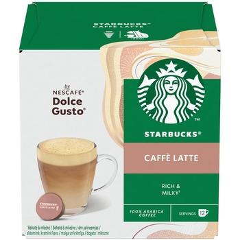 Kávová kapsle NESCAFE DOLCE GUSTO CAFFE LATTE 12KS STARBUCKS